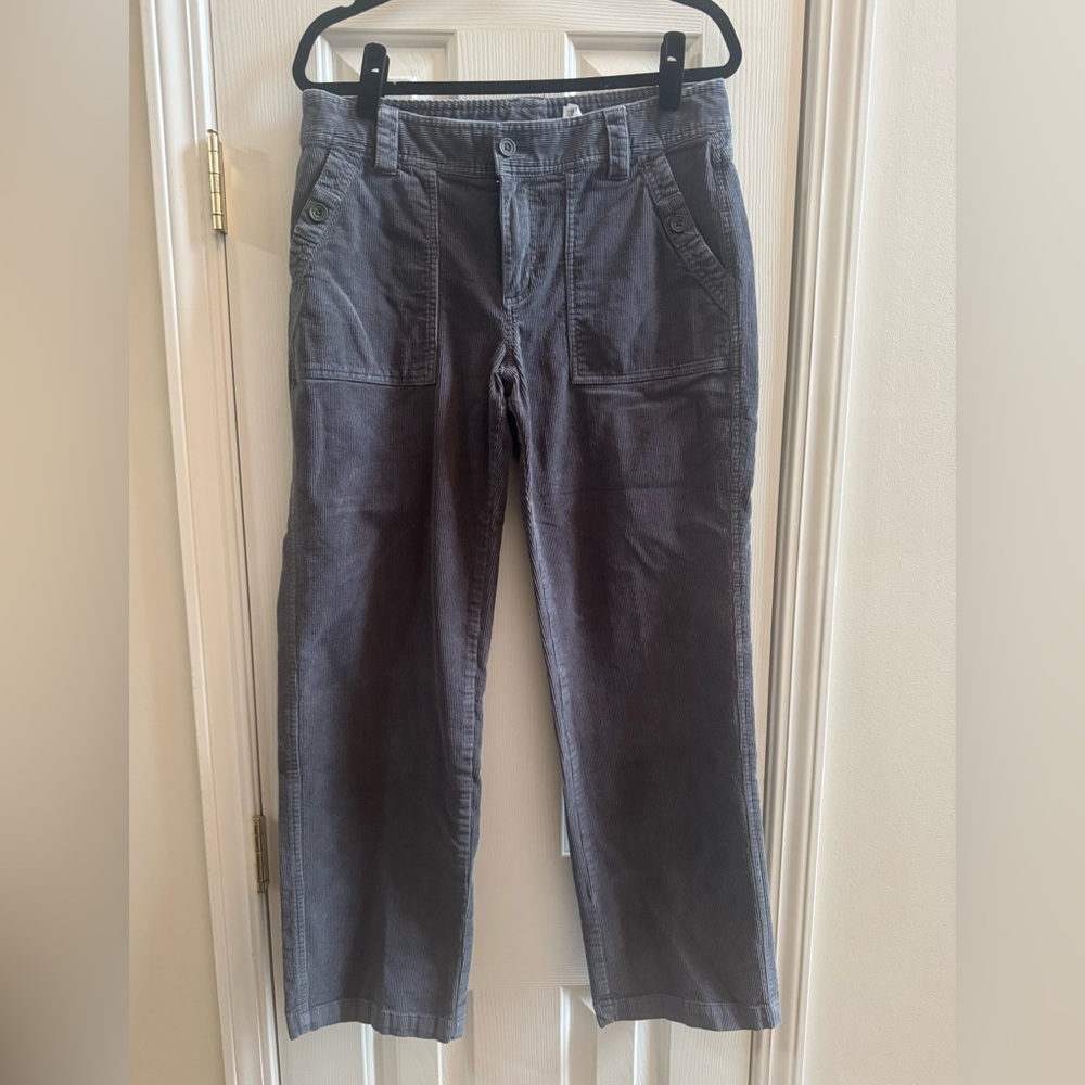 Columbia Gray Thick Corduroy Pants Size 12